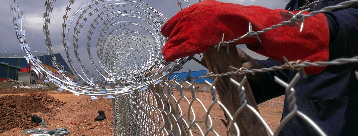 Razor Wire With Power